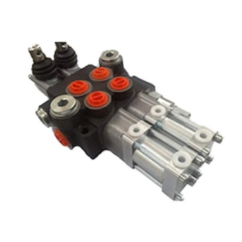 Dual monoblock valve 2 spool - 1/2" BSP