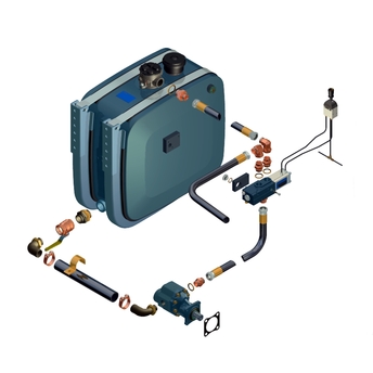 Premium hydraulic kit for tipping - MAN manual gearbox ZF without Intarder